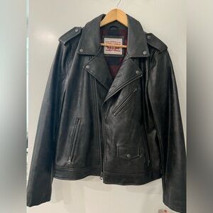NWT LEVI’S faux leather jacket - Dark brown